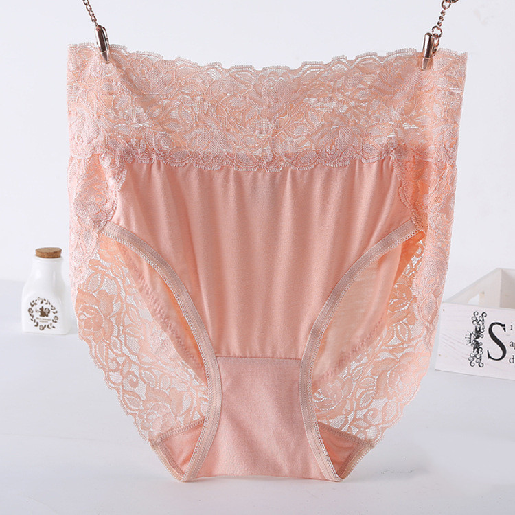 Title 6, Womens Plus Size Modal Lace Panties Everyday C...