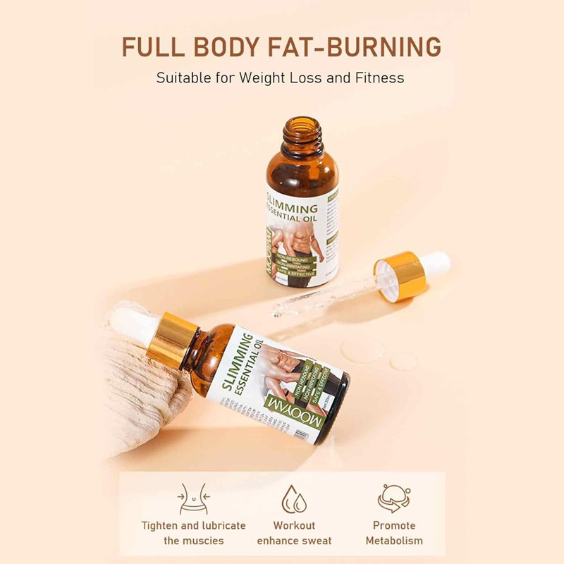 Slimming Oil,30ml Belly Drainage Slimming Oil With Natural Plant Extracts - Moisturizing Slimming Essential Oil Fast Burner For Belly, Waist, Arms, Legs, Butt