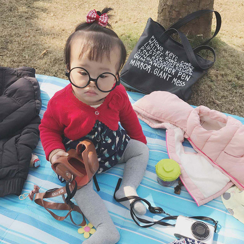 Bowknot Middle And Small Air-conditioning Sweater Knitted Cardigan Jacket