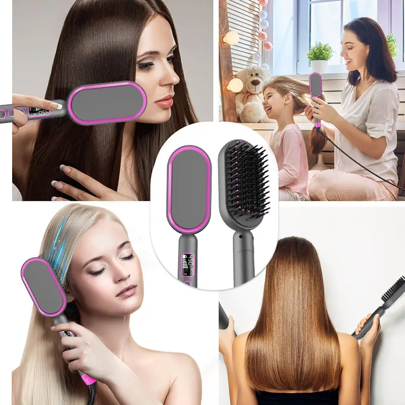 Multifunctional Hot Air Combing And Straight Rolling