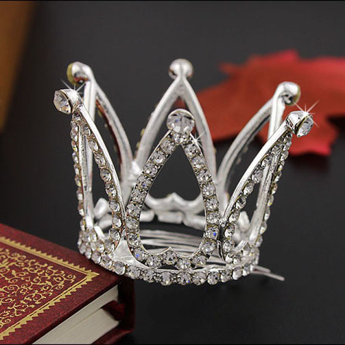 Childrens Festival Show Hair Comb Crown Rhinestone Accessories - Shop at LoveMi