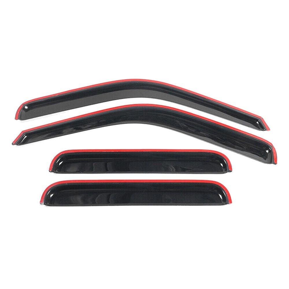 Fits 99-16 F350 F450 F550 Super Duty Crew Cab Window Visor Vent Rain Guards — foto 5