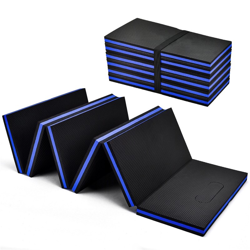 3in1 Mechanics Mat Large Garage Kneeling Laying Foam Work Folding 25mm Thick — image 2