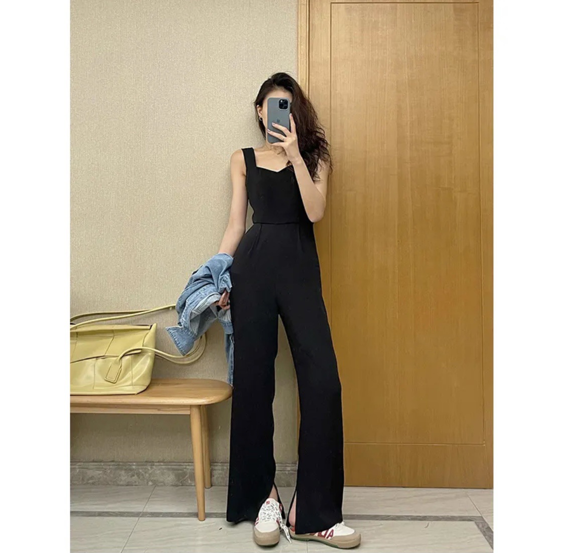 Women's High Waist Loose Straight Wide Leg Pants