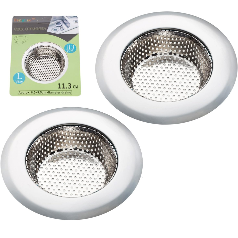 Large Stainless Steel Sink Strainer