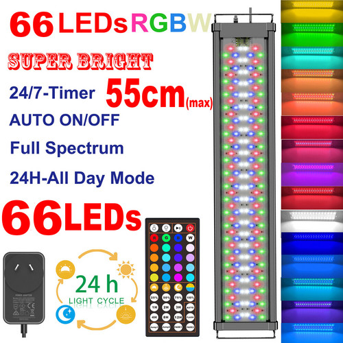 Mise à niveau 40 cm spectre complet lumière LED pour aquarium éclairage aqua fish – Image 5