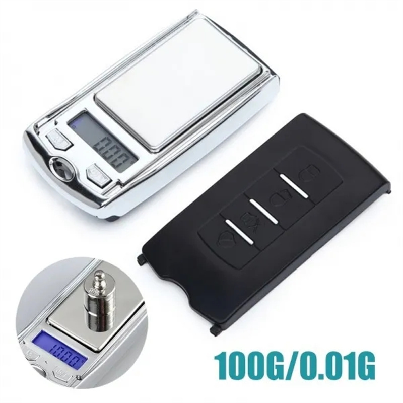 Portable Mini Digital Pocket Scales 100g 0.01g For Gold Sterling Jewelry Gram Balance Weight Car Key Electronic Scales — foto 2