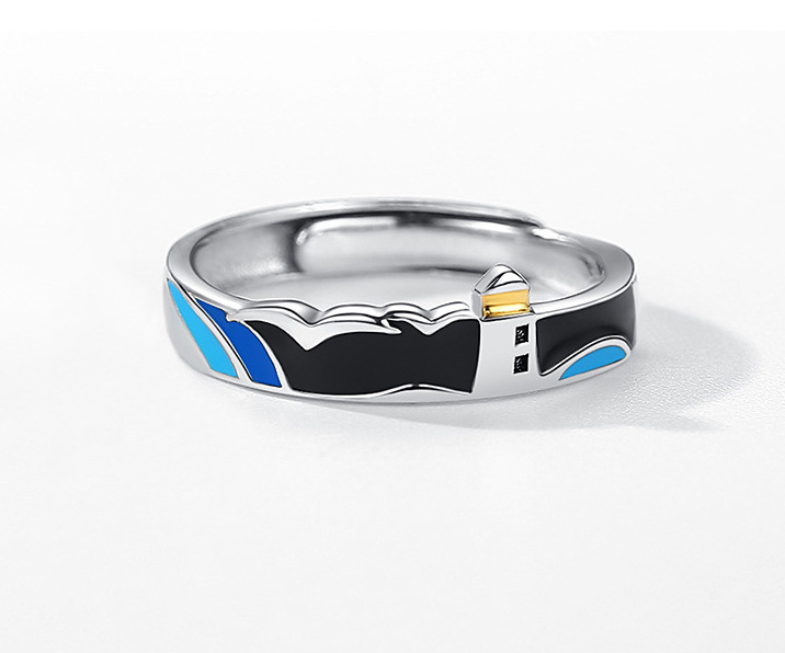 Men's And Women's Personalized Fashion Trend Ring