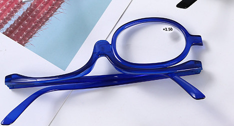 Makeup Presbyopic Glasses Single Piece 180 Degree Rotation