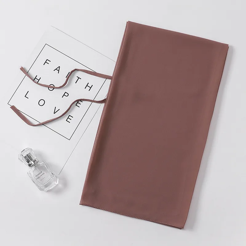 Fashion New Pearl Chiffon Bandage Gauze Scarf - N