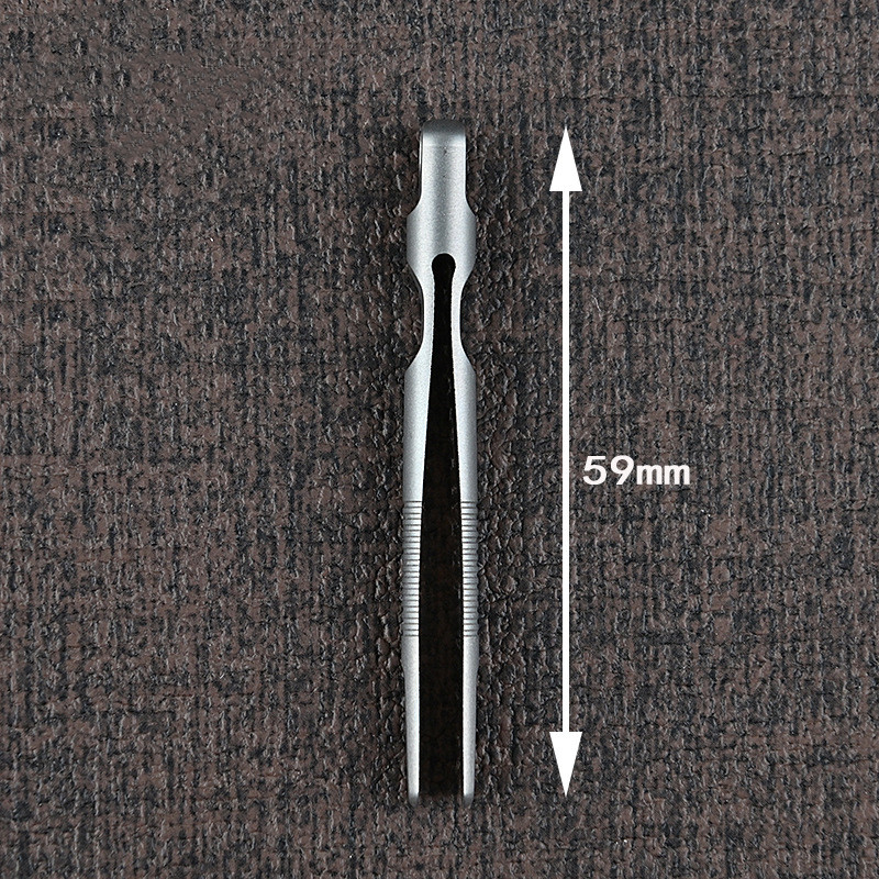 Title 4, Titanium Alloy Small Tweezers Portable Portable