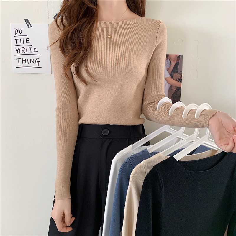 Thin Knitted Short All Match Top