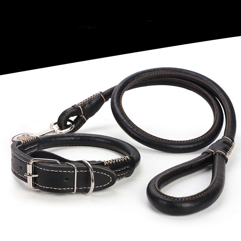 Collar and traction rope