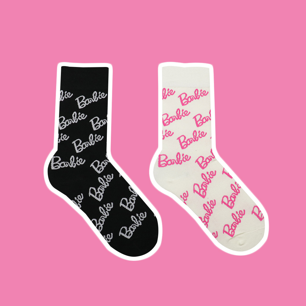 Women's Fashion Temperament Alphabet Socks