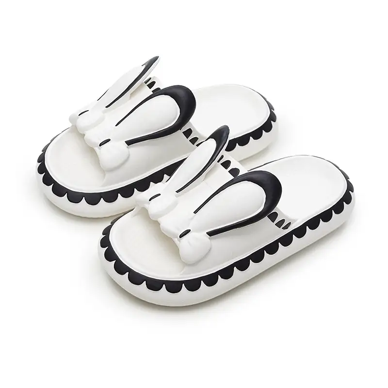 Women's Fashion Indoor Rabbit Non-slip Silent Slippers