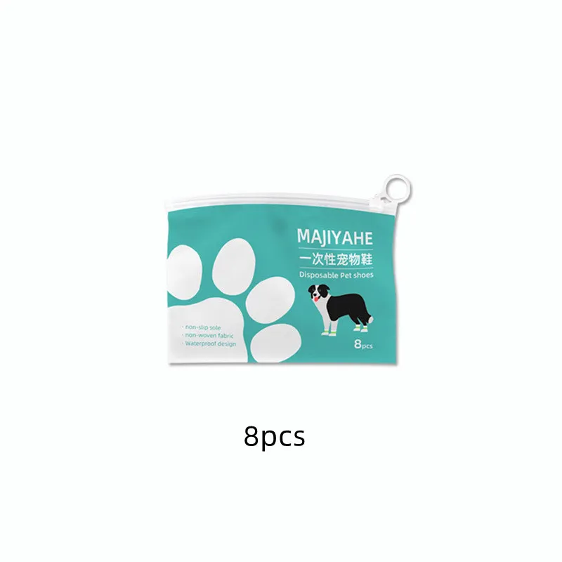 Pet Disposable Shoe Cover Waterproof And Dirt Proof - Medium And Small Dogs