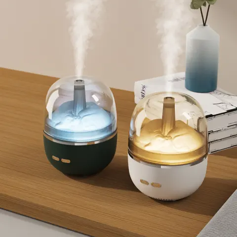 Air Humidifier Essential Oil Ultrasonic Aromatherapy Atomizer Colorful Light