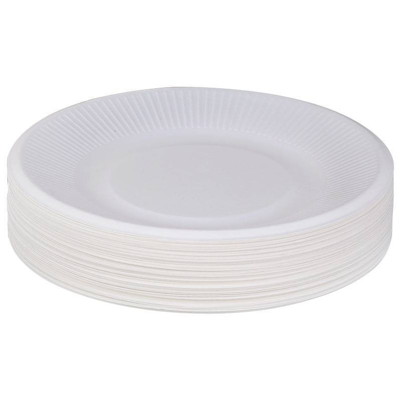 Title 4, Hand-painted 50 Thick Cake Plates On Disposable...