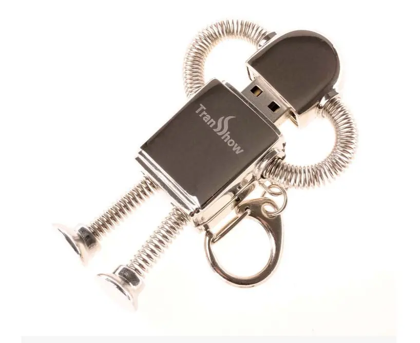 Metal Robot U Disk Spring Zinc Alloy