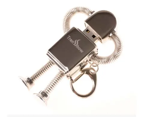 Metal Robot U Disk Spring U Zinc Alloy U
