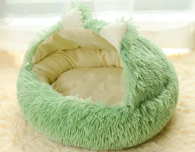 Cat Litter Four Seasons Universal Winter Warmth Semi closed Kitten Net Red Pet Grass Green Nest - Shop at LoveMi