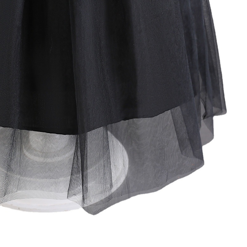 Doll Collar Mesh Umbrella Princess Dress - Image 10