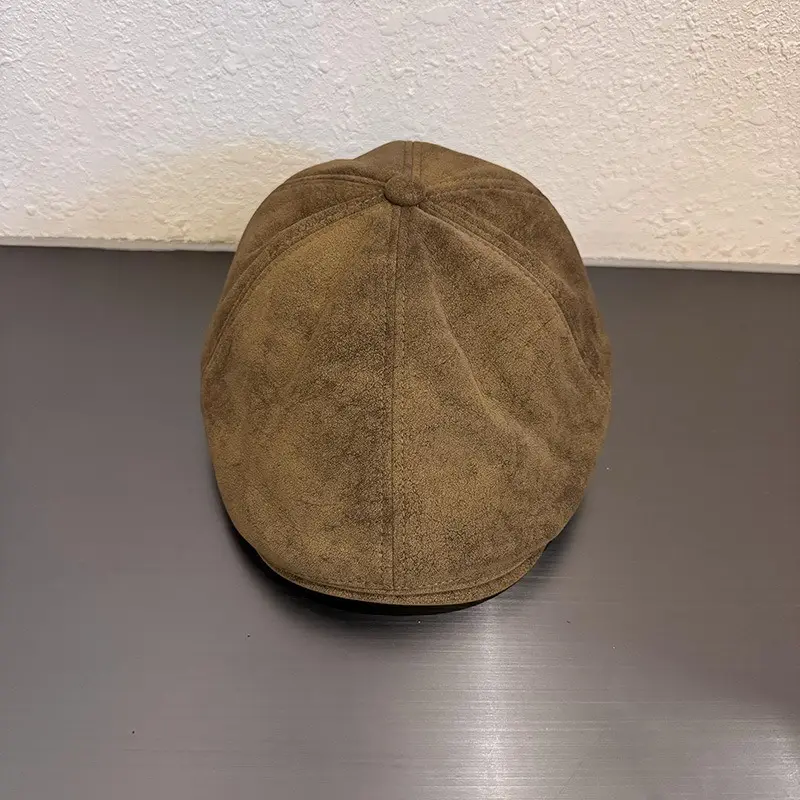 Men's And Women's All-purpose Solid-colored Suede Retro