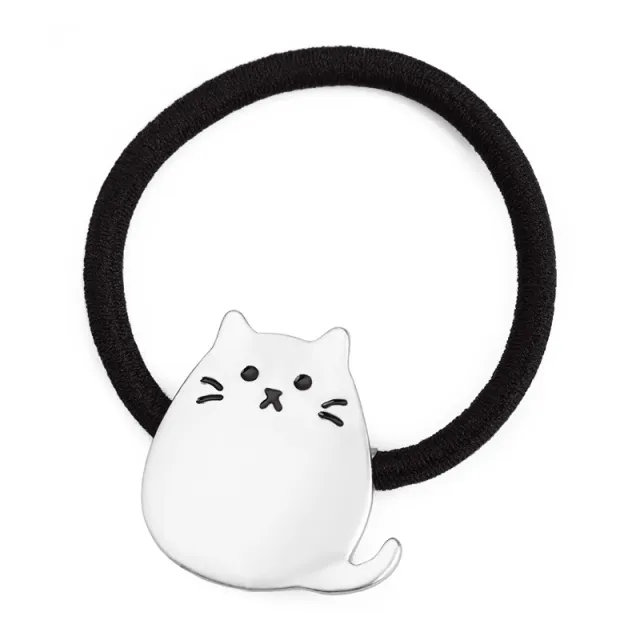 Frosted Matt Golden Cat Chinchilla Hair Rope Head Rope Silver - Shop at LoveMi