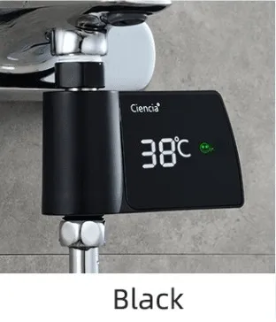 Plastic Visual Shower Faucet No Power Consumption