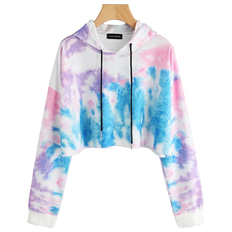 Title 6, Printed short-sleeved long-sleeved hooded sweat...