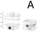 Multi-layer Dish Cover Heat Preservation Kitchen Cover Dining Table Leftover Storage Box Transparent Stack Cooking Hood Steamer view 17