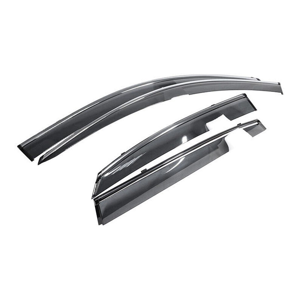 Fits 15-21 Lexus NX200t AZ10 Window Visors Rain Sun Guard Vent W- Chrome Trim — foto 2