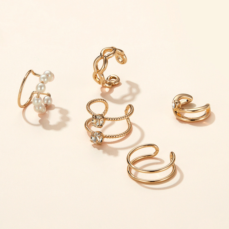 Alloy French Style Ear Cuffs Personalized Geometry