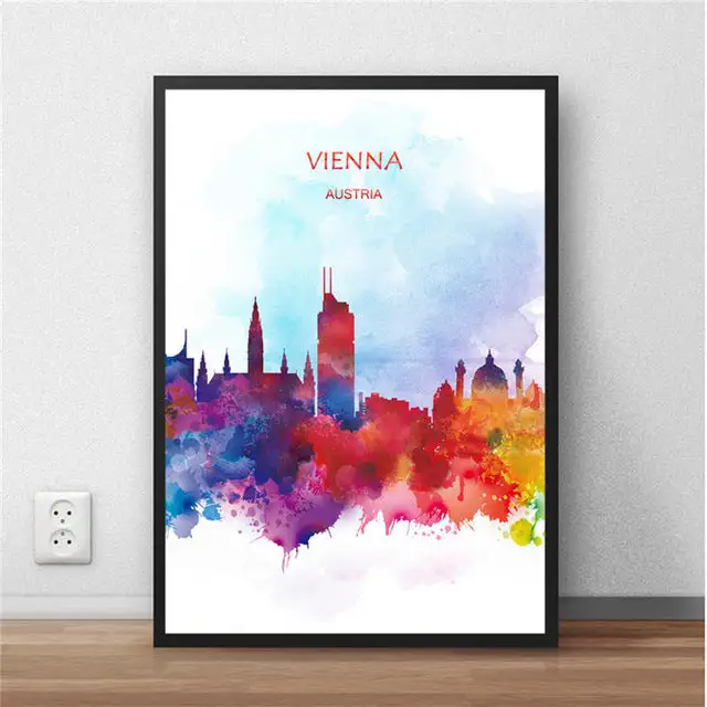 Colorful Decorative Painting Of Urban Art - Shop at LoveMi