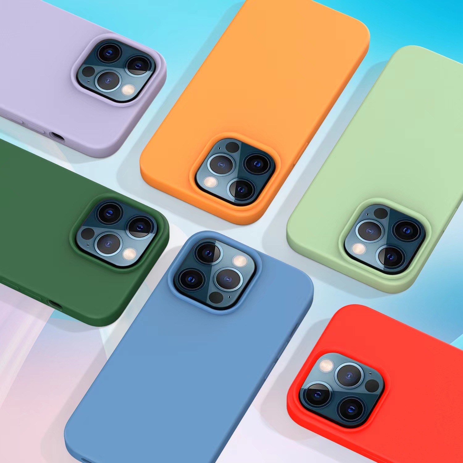 Liquid Silicone Phone Case Shockproof And Anti-drop