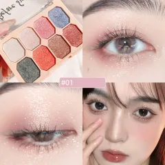 Earth Color Eye Shadow Repair Plate Pearl Milk Tea Color Makeup Cosmetics - Fairy Mirror - View 1