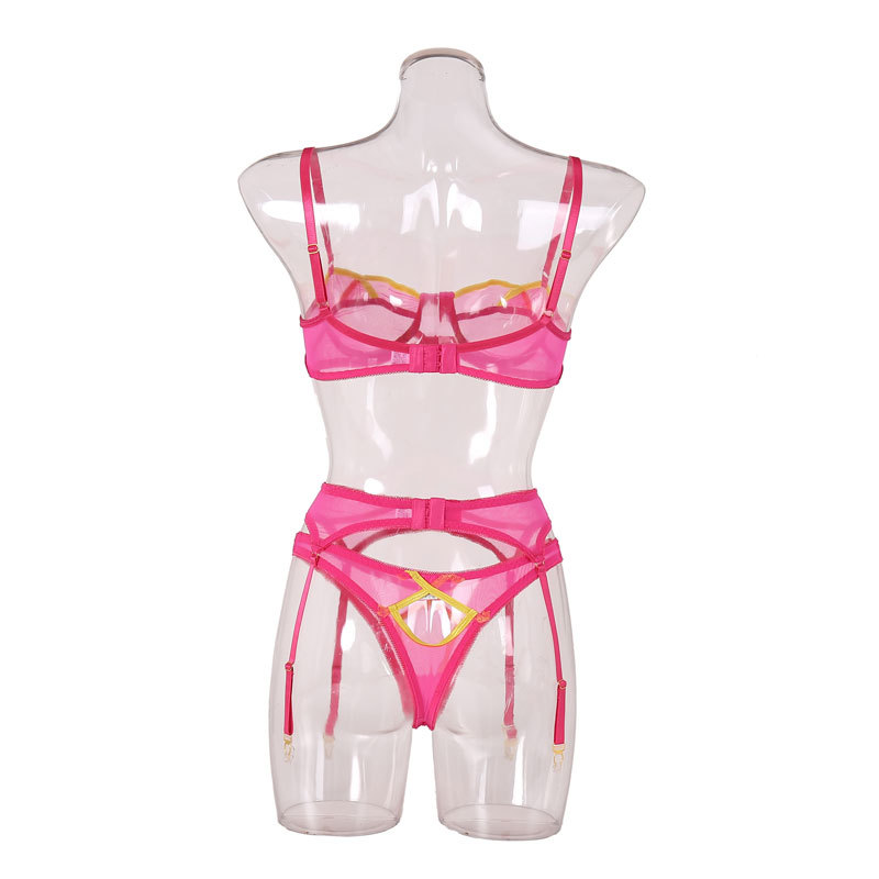 Title 10, Garter Mesh Panel Body Sculpting Split Suit