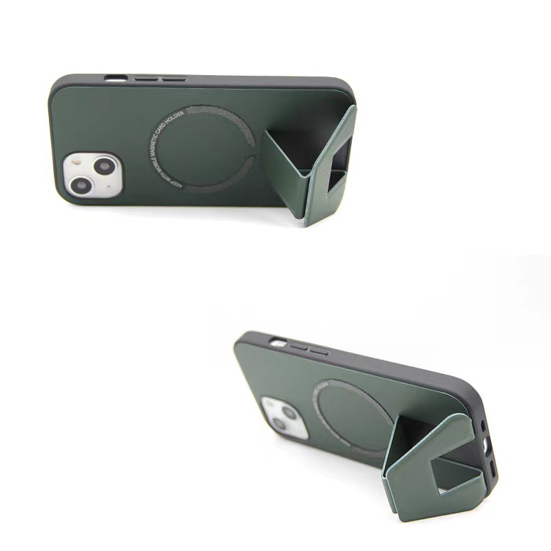 Mobile Phone Case Magnetic Suction Protective Cover Plain Skin Bracket Super - Image 4