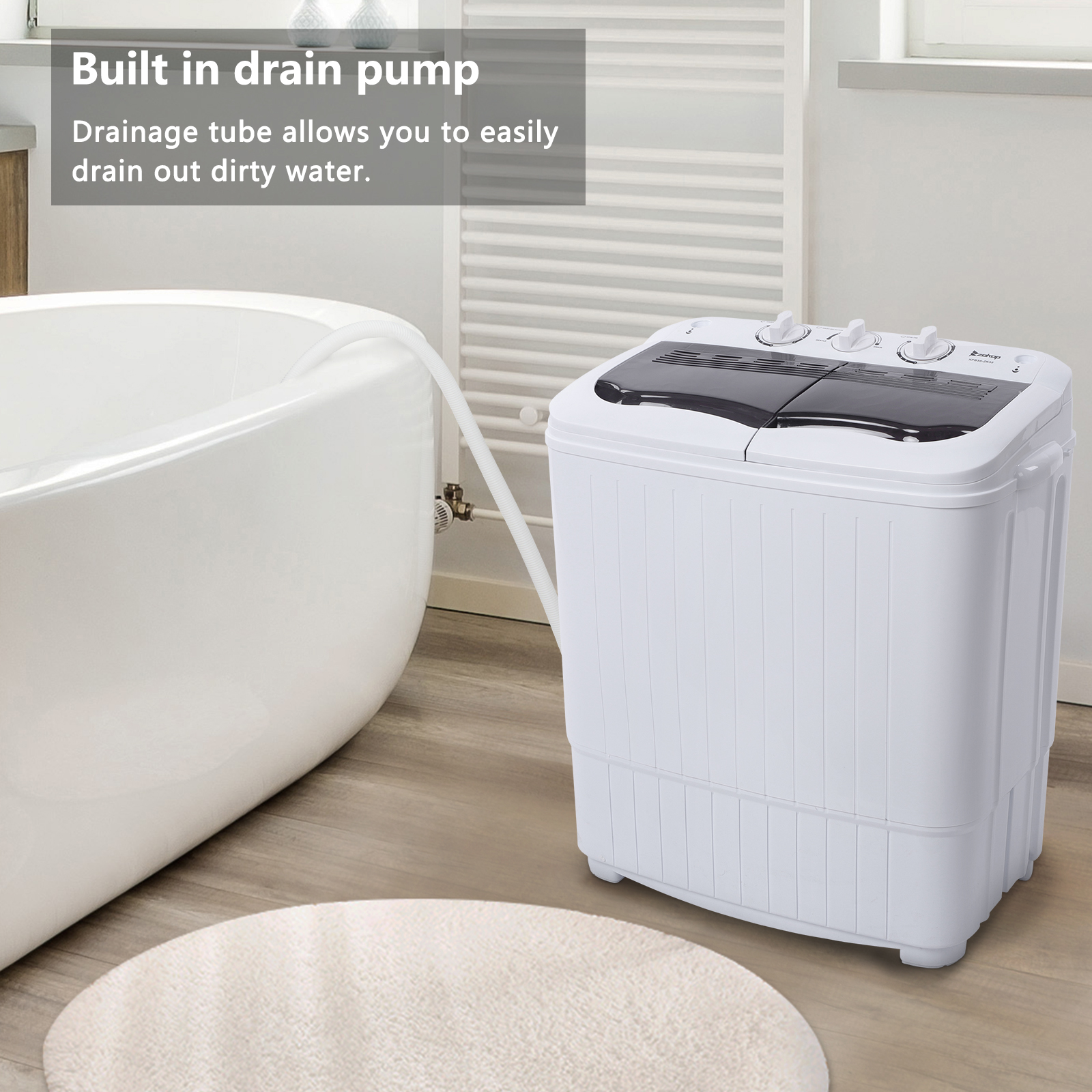 Semi-Auto Washing Machine