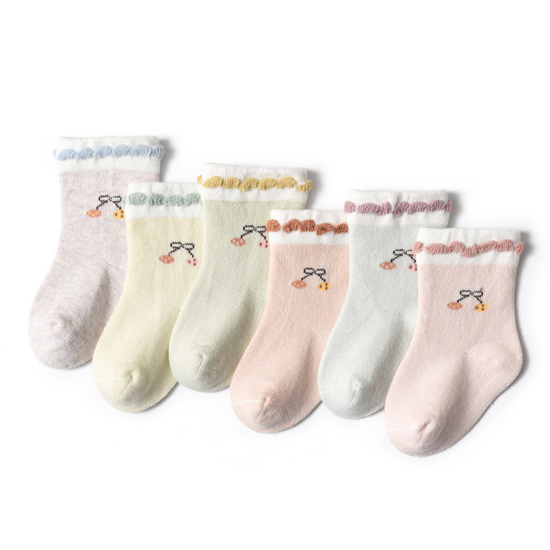 Baby Socks Loose Mouth Cute Medium Tube