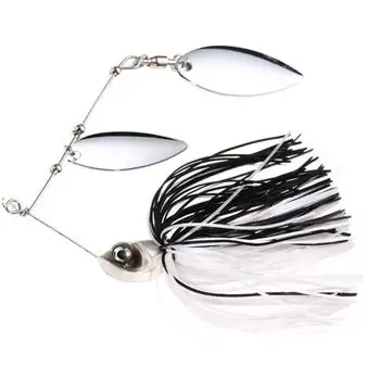 Rotating Composite Sequins Beard Guy SPINNER BAIT Lure Bait Water Surface Tractor Bass Hook
