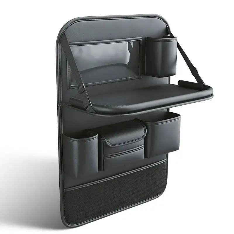 Car Seat Storage Bag Auto Back Organizer with Foldable