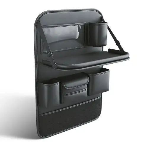 Car Seat Storage Bag Auto Back Organizer with Foldable