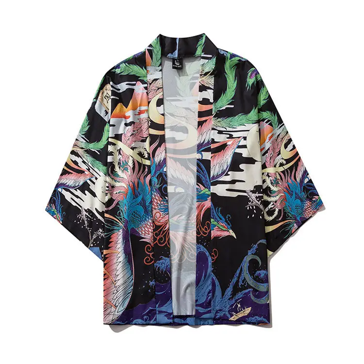 Sleeve Loose Button-Up Shirts for Men and Women