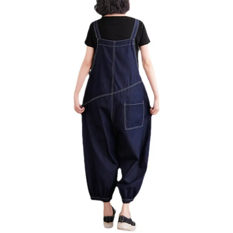Women's Korean Version Of The New Age-reducing Strap Jeans