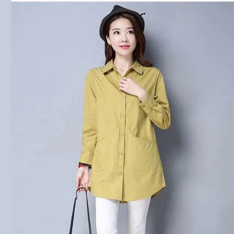 Title 4, Large Size Slimming Casual Shirt Mom Wear Jacke...