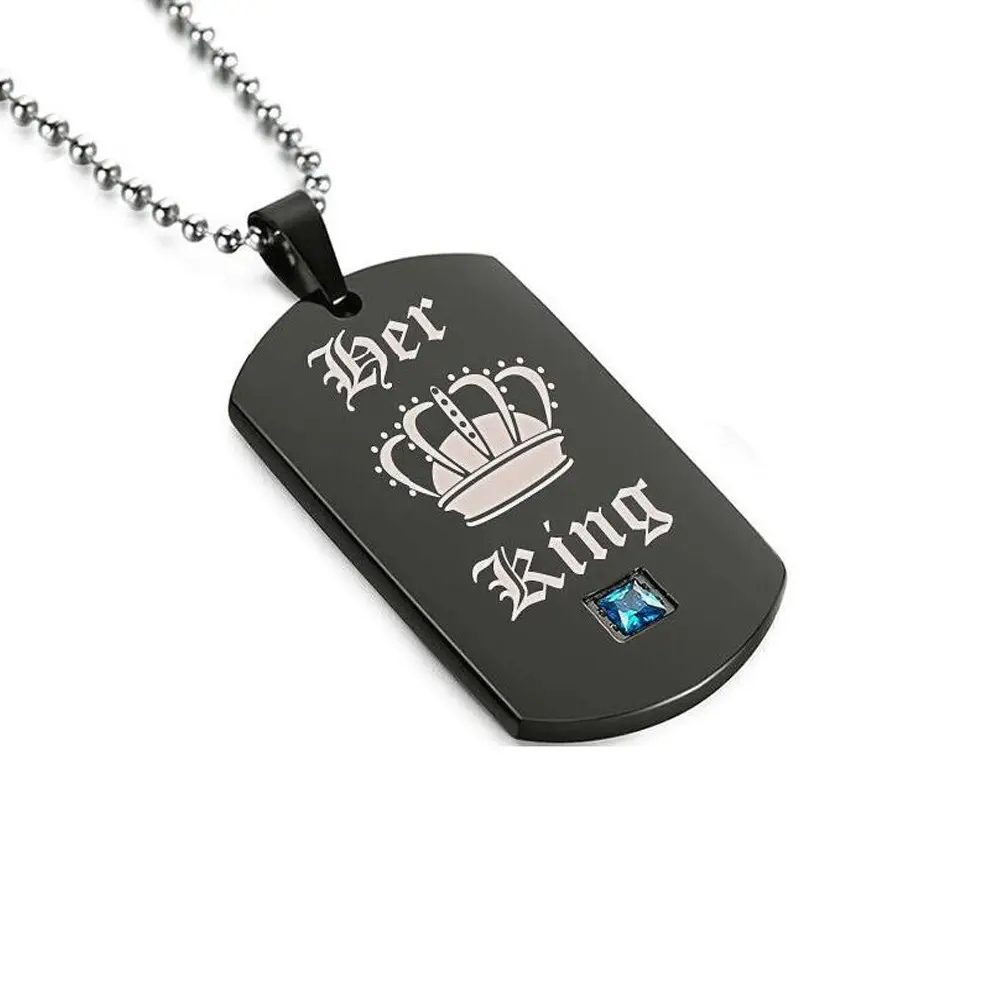 Men's And Women's Fashion Simple Pendant Necklace