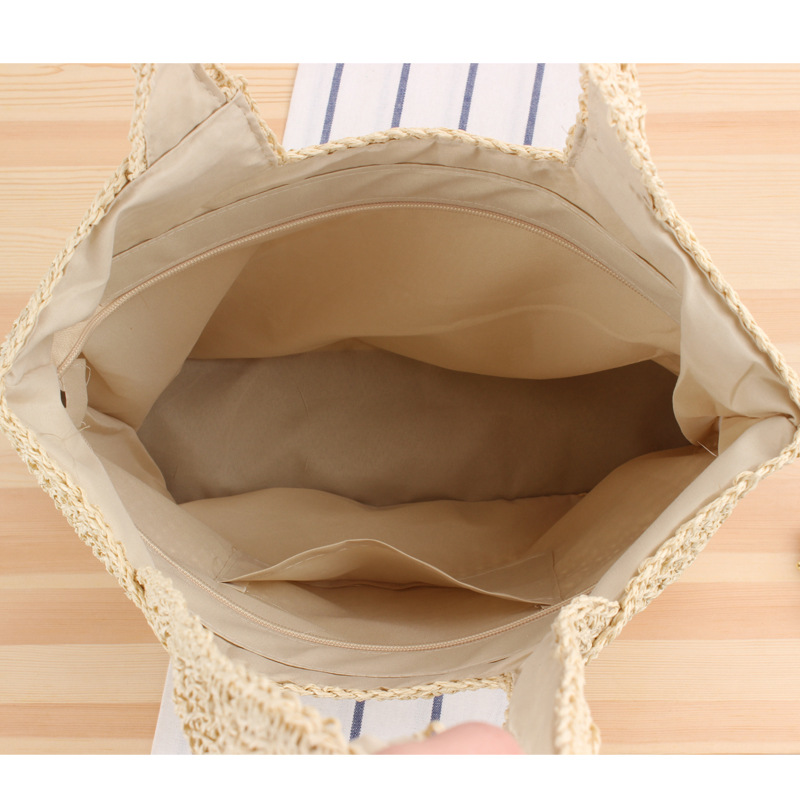Fashion One Shoulder Straw Woven Bag