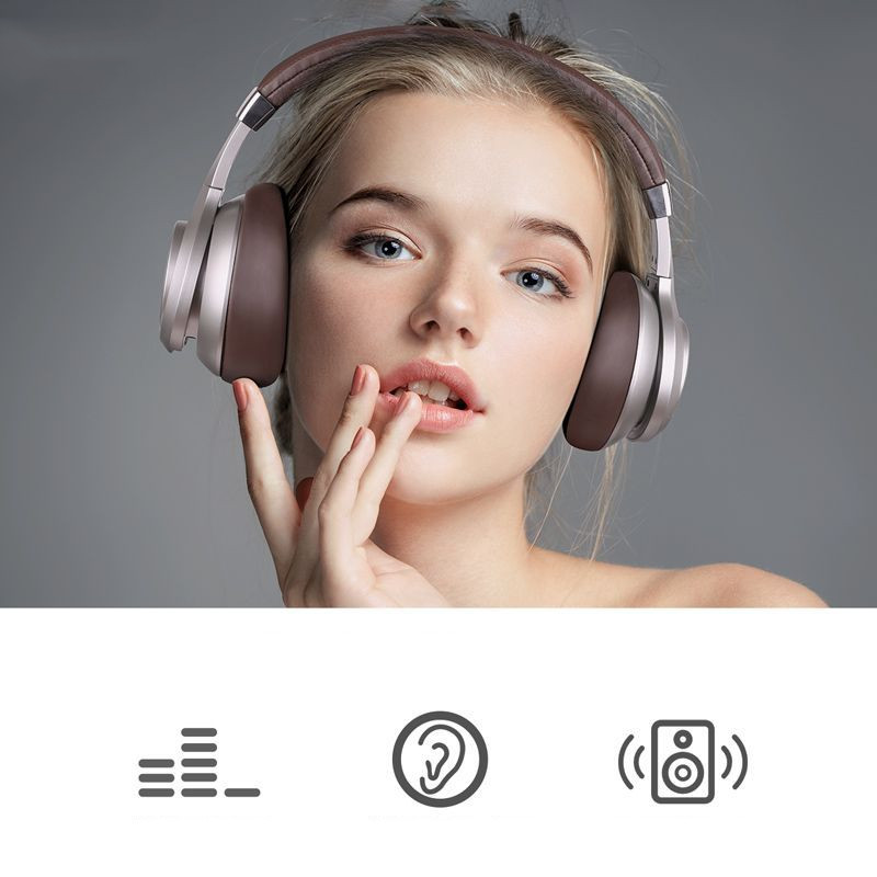 Casque Bluetooth circum-auriculaire — Coussinets cuir protéiné 1