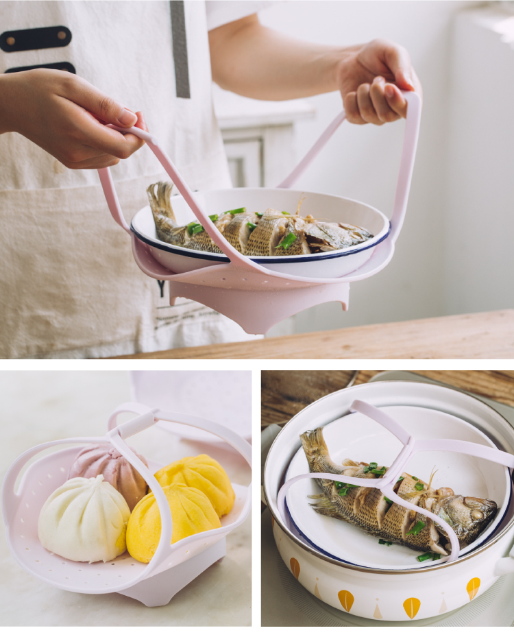 High-temperature Resistant Silicone Steaming Rack